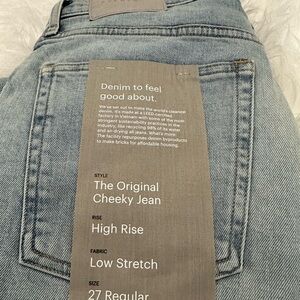 NWT Everlane the Original Cheeky Jean-Size 27